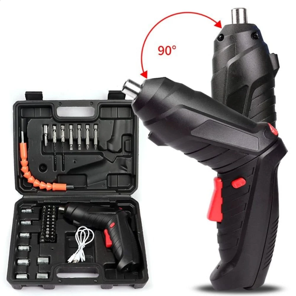 Cordless Drill Power Drill Electric Screwdriver Ergonomic Design - Image 2